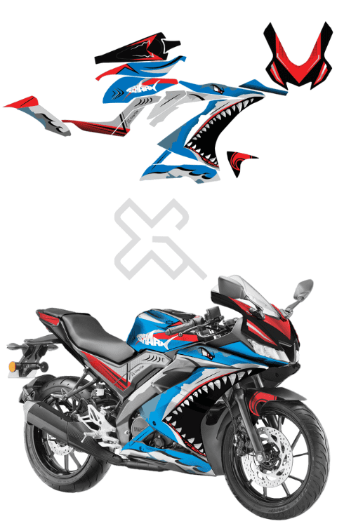 R15 V3 Full Body Sticker | R15S Shark Edition Sticker